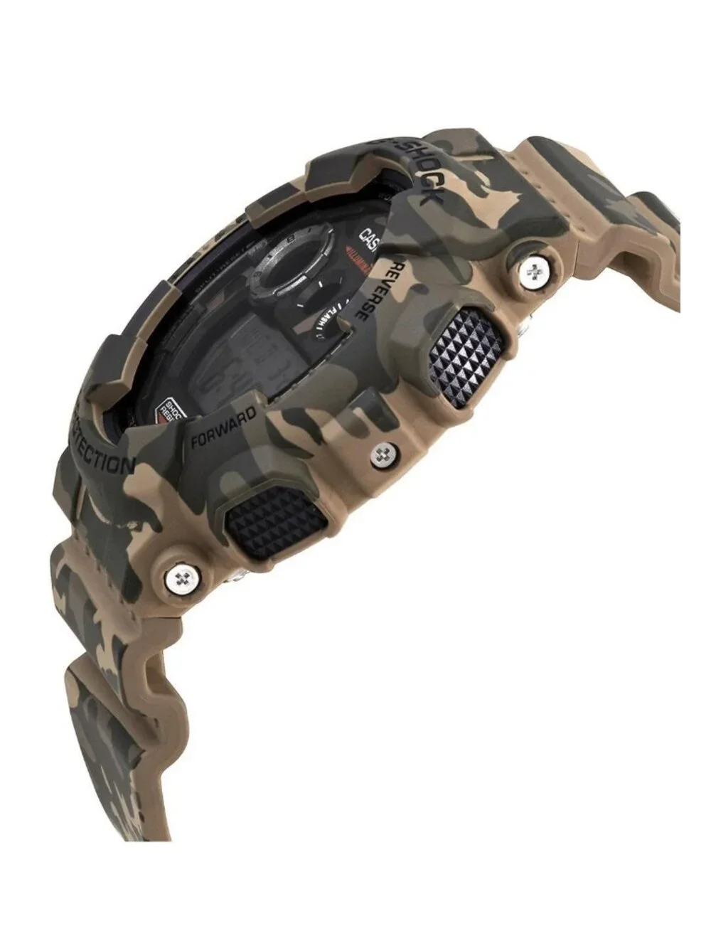 NWT Casio G Shock Classic Brown Camouflage Resin Men's Watch
